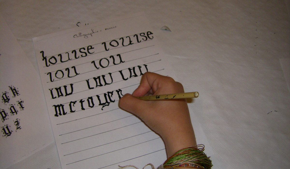 Atelier Calligraphie