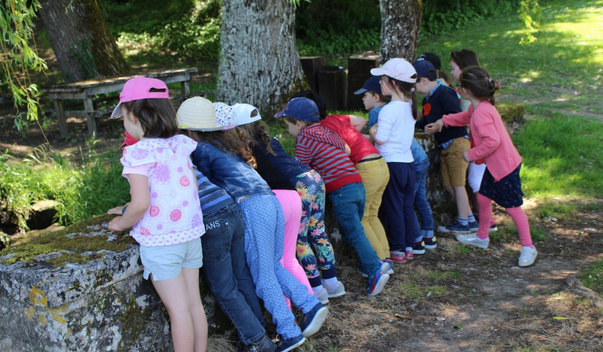 La visite sensorielle de l'abbaye et de ses jardins
