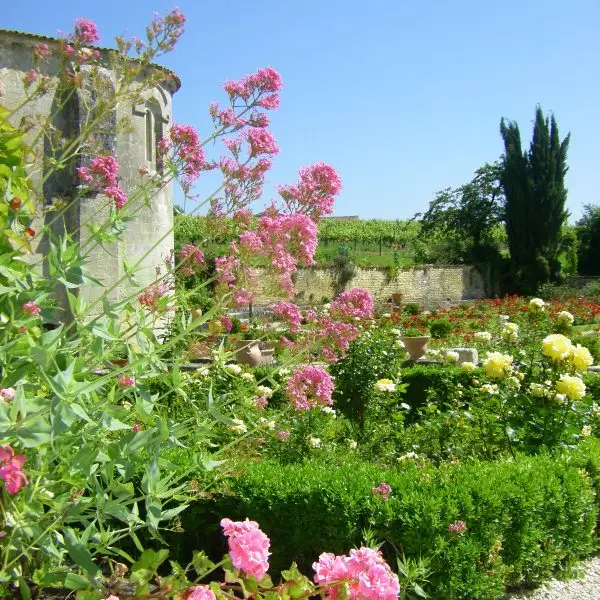 Les jardins fleuris de l'abbaye