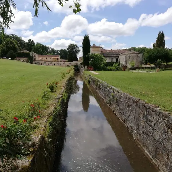 La fontdouce depuis la forêt