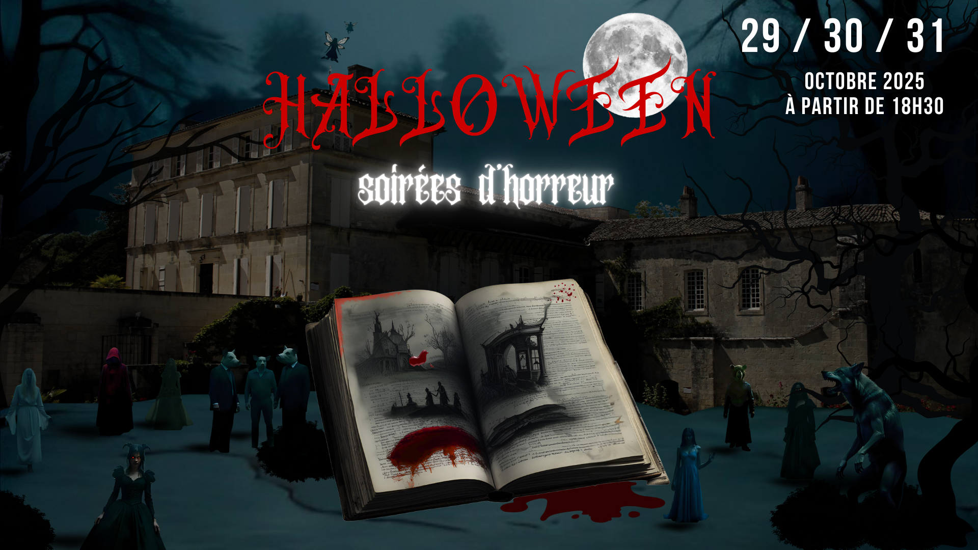 soirée horreur halloween 2025