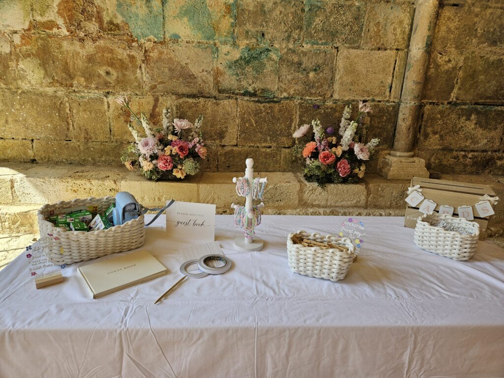Photos et petits mots - Mariage à Fontdouce le 24 juin 2026